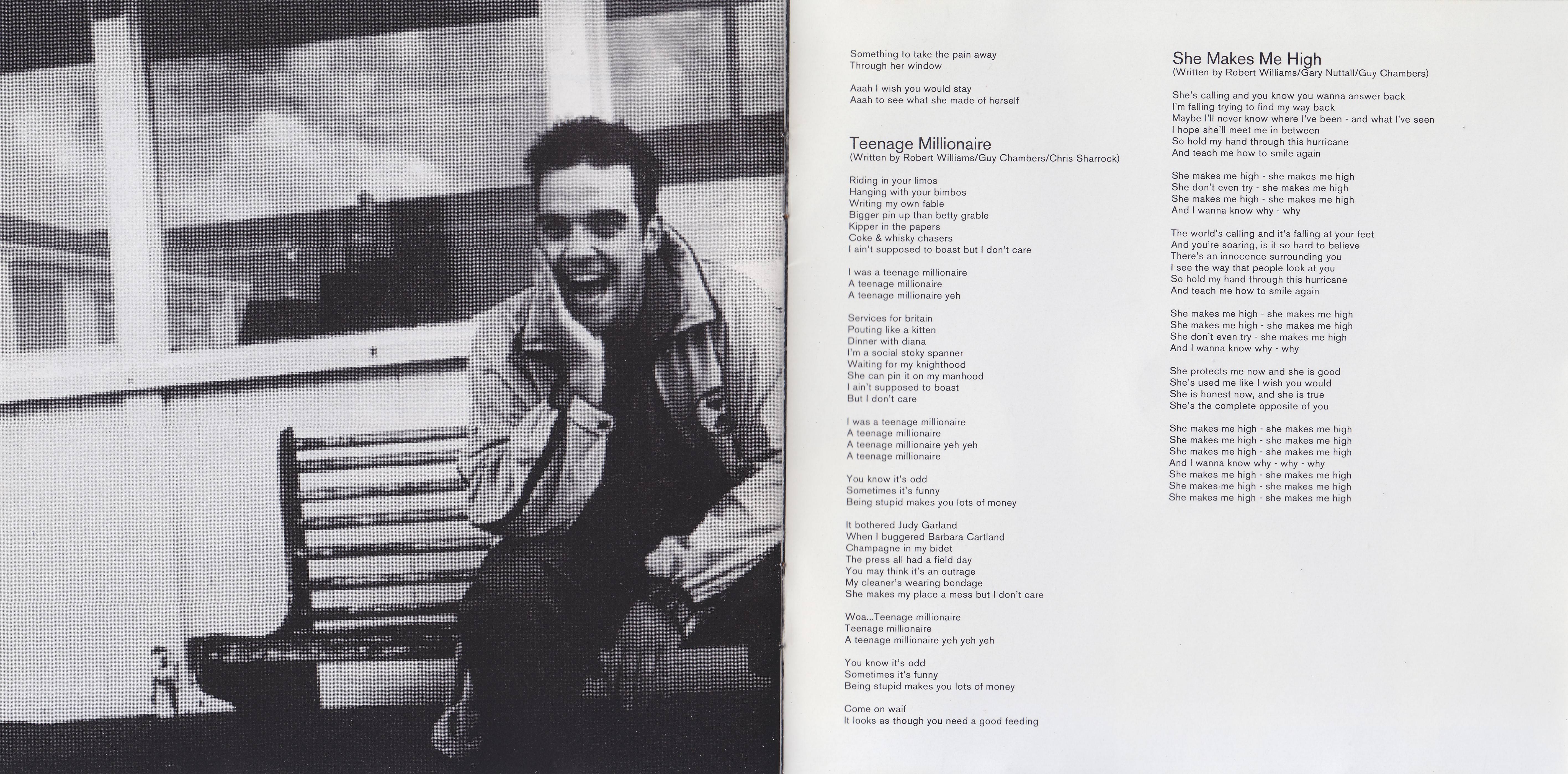 Robbie Williams  Life Thru A Lens : Booklet 6 JPN